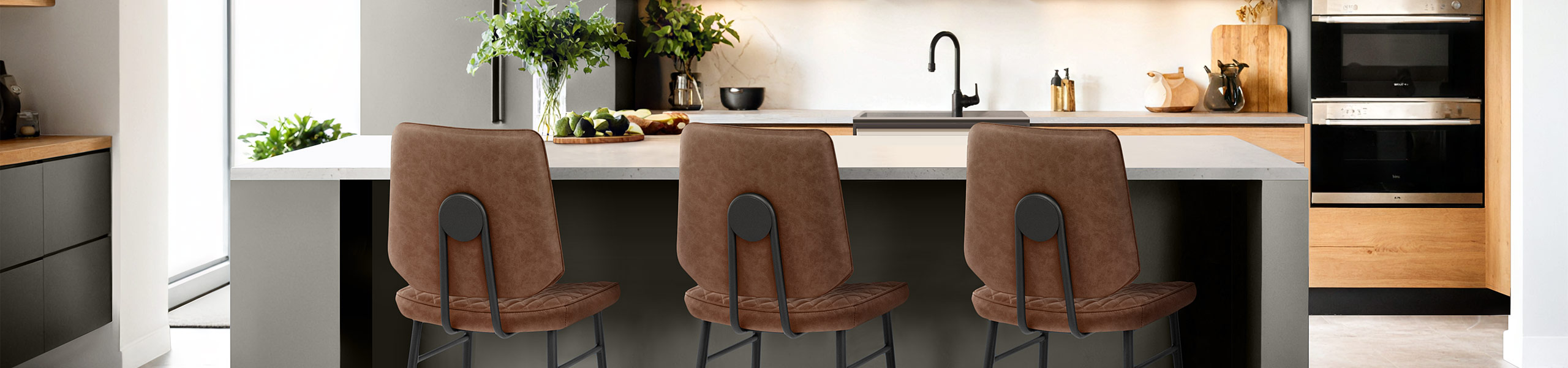 Caprice Bar Stool Antique Brown Video Banner