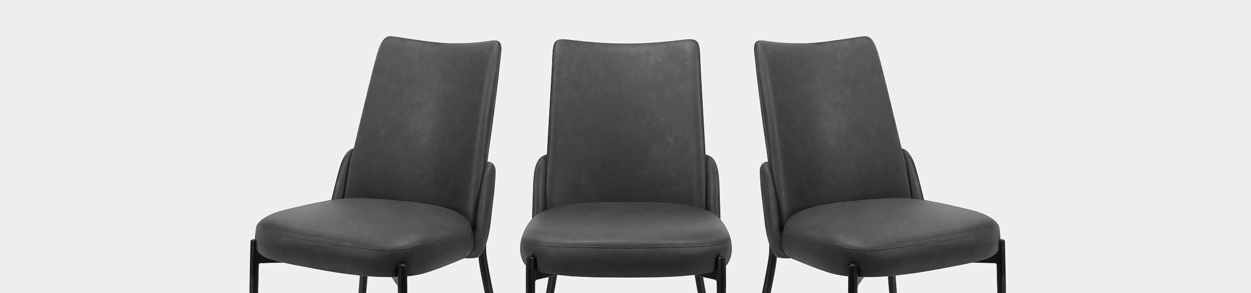 Juno Dining Chair Charcoal Video Banner