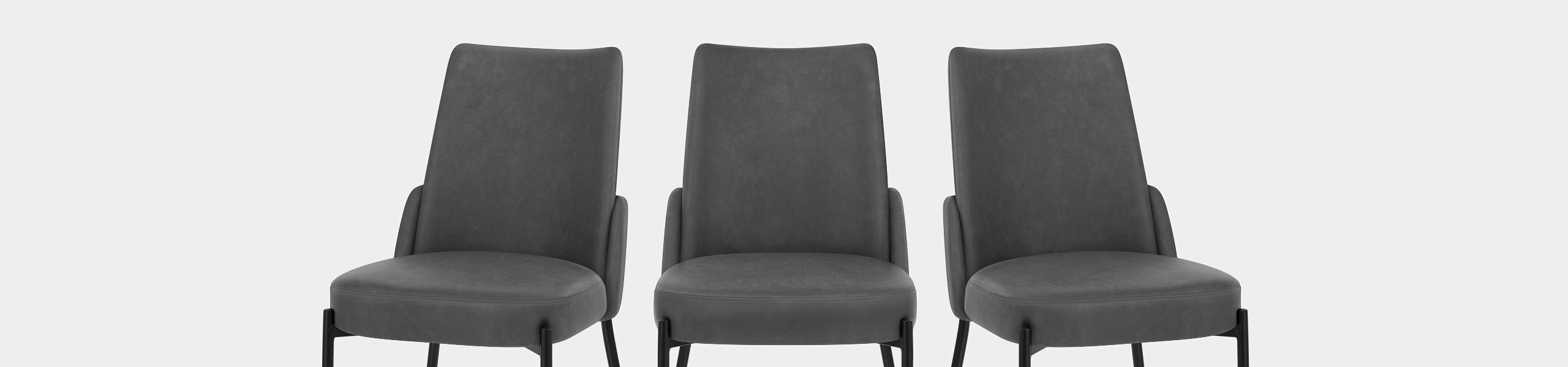 Juno Dining Chair Charcoal Video Banner