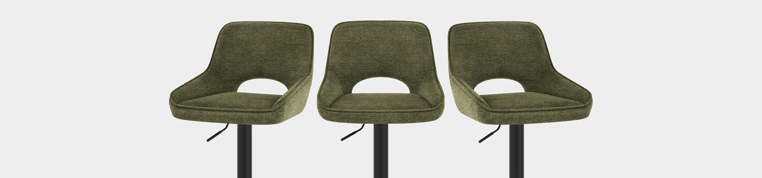 Paris Bar Stool Green Fabric Video Banner